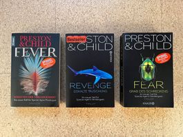 Bücherpaket 3x Thriller von Preston & Child