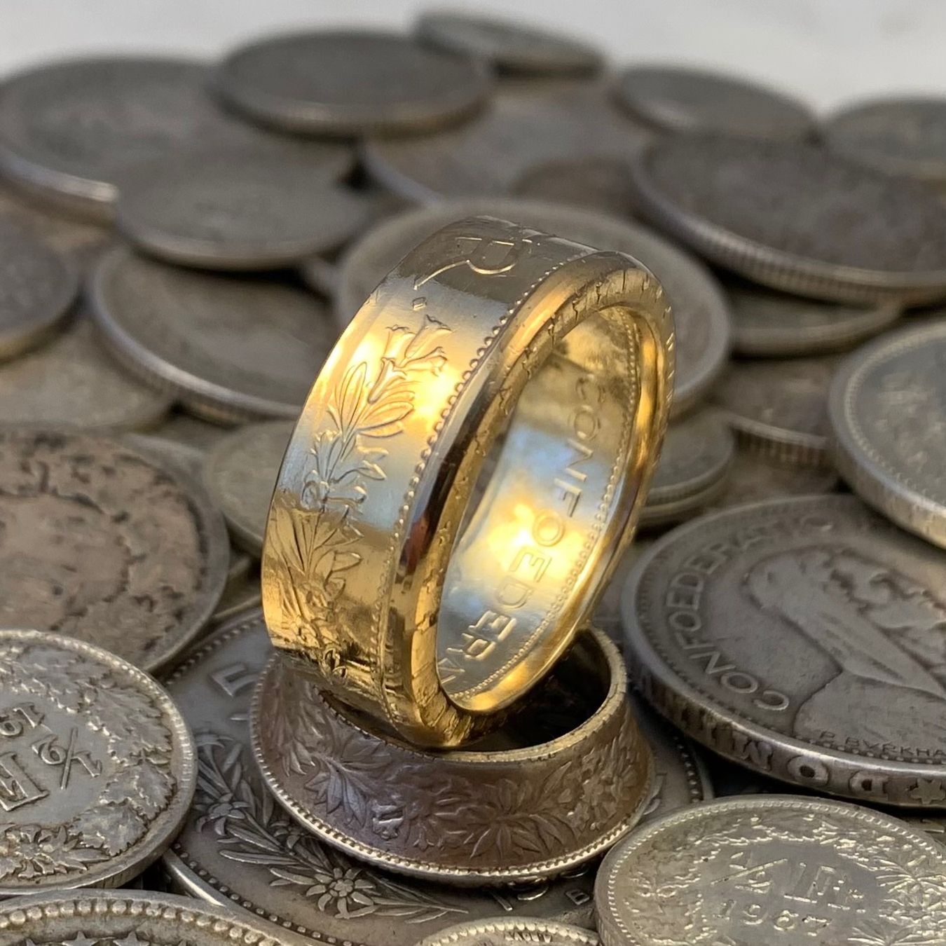 Anelli: Silberring Dr Goldig Schnägg Gr.64 – Nuovo (secondo la descrizione) da Thun venduto da Svonskj 2