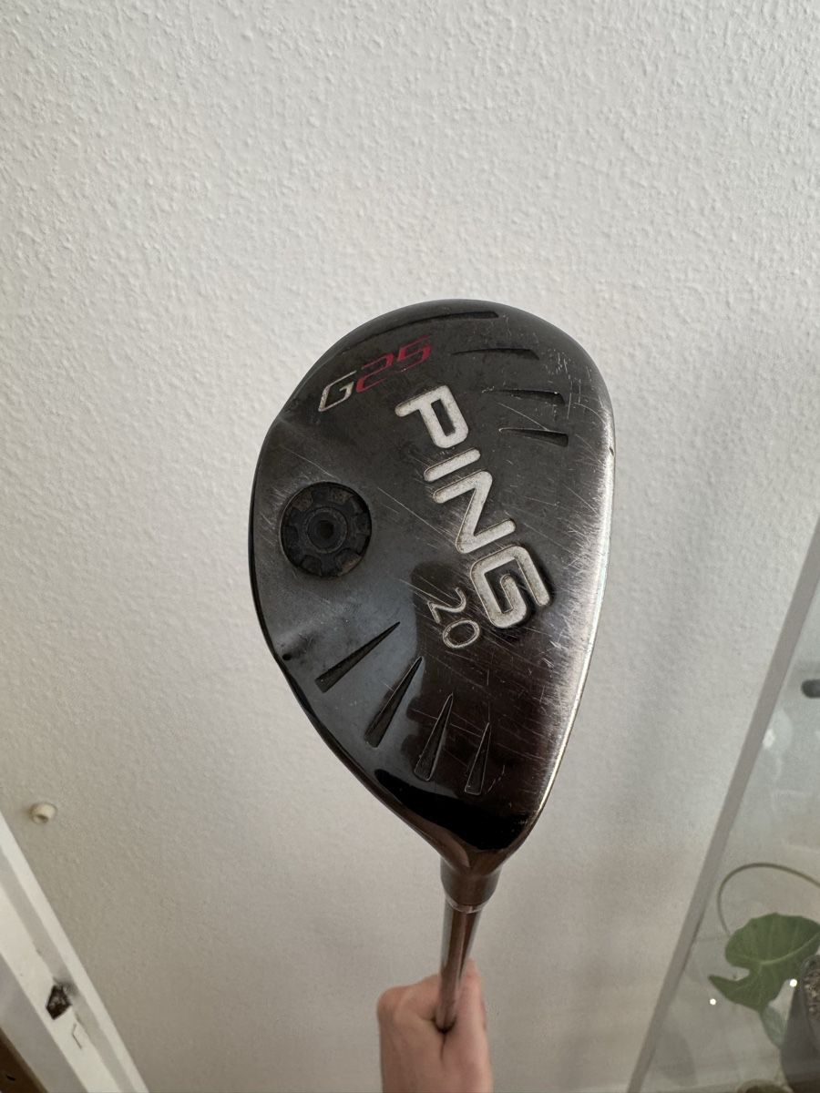 Mazze & Set: Ping G25 Hybrid 20 Grad Regular Flex – Usato da St. Gallen venduto da sweder