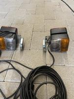 Blinker und Lichtanlage für Anhänger mit Magneten