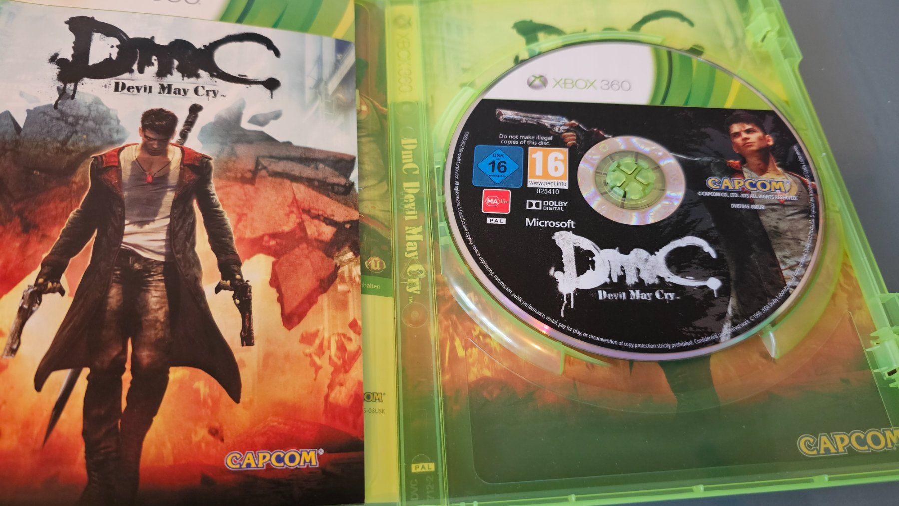Spiele: DMC - Devil May Cry für Xbox 360, Top Zustand! – Gebraucht aus Koppigen von Kellerfundsachen 1
