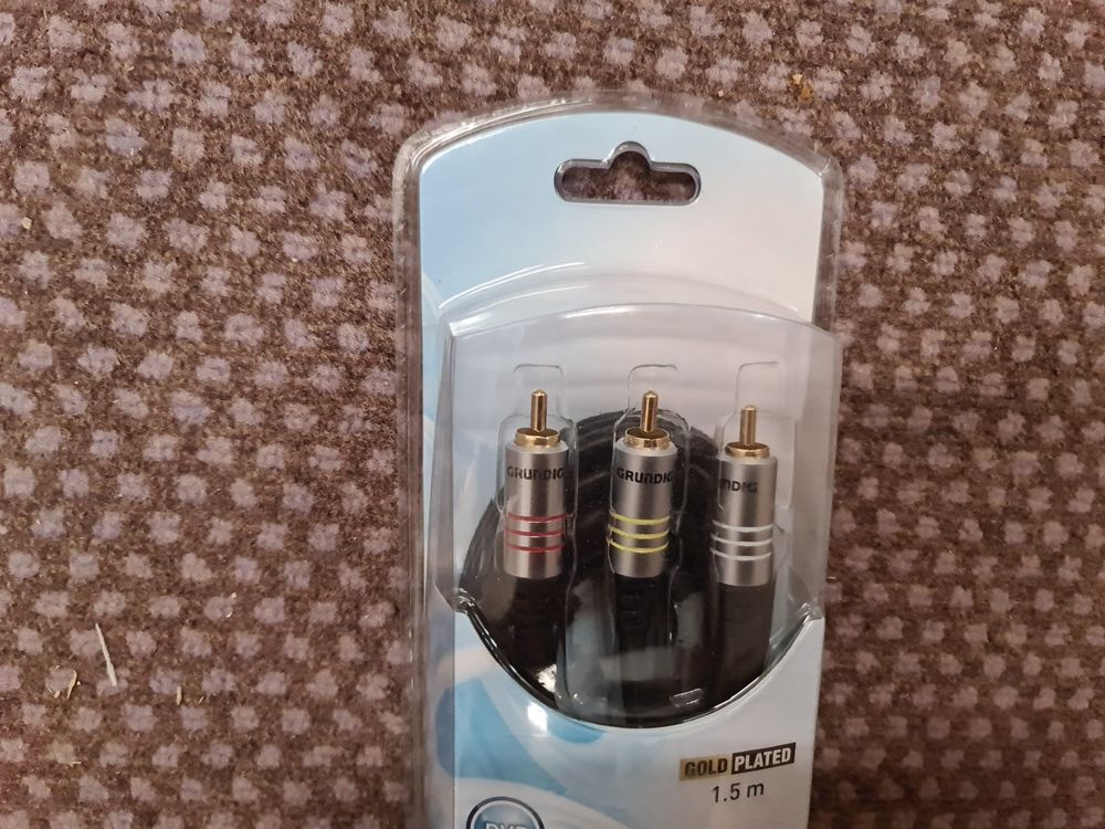 Primewire HQ Platinum Audiokabel – 2x Cinch Auf 2x Cinch, 1,5m, Premium-Qualität