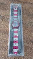 Rare Chrono SWATCH neuf Navy Berry SCR 100 des années 90