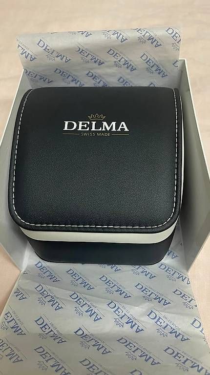 Delma Orologi: Schöne Schweizer DELMA Chronograph Big Date Uhr – Usato da Höri venduto da Gringolia 3