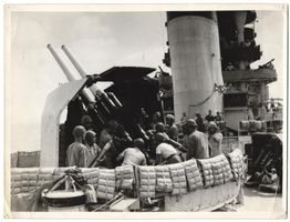 Fotografie Kriegsschiff der italienische