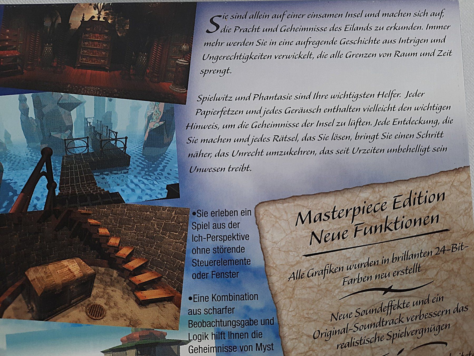 Giochi: MYST: Masterpiece Editon von CYAN – Usato da Beinwil am See venduto da Restwert_Beinwil 3