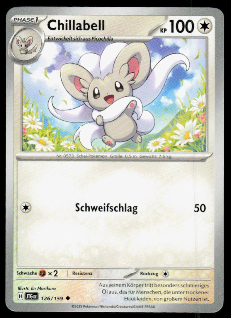 Pokémon Carte collezionabili: Pokemon Chillabell 126/159 – Usato da Herisau venduto da Pokemon2025