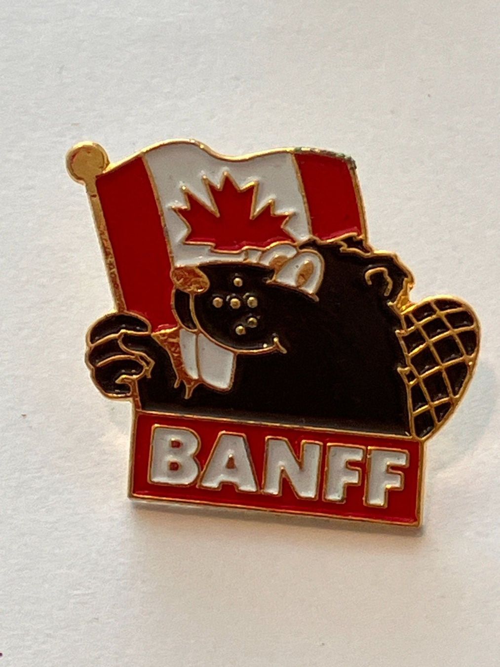 Placchette & Badge: 1 Pin Banff Kanada – Usato da Basel venduto da djwwpp