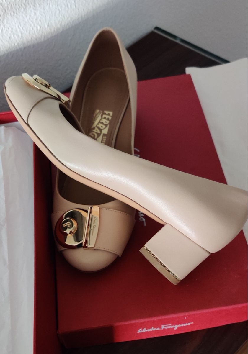 Salvatore Ferragamo Scarpe da donna: SALVATORE FERRAGAMO LEATHER PUMPS – Usato da Zollikon venduto da ces-chic 3