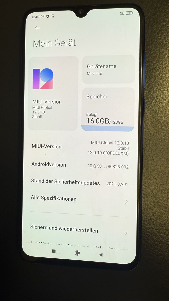 Xiaomi Telefoni cellulari / Smartphones: Xiaomi 9 Lite  mit 128Gb Dual Sim Top Zustand – Usato da St.Gallen venduto da gauwo 2