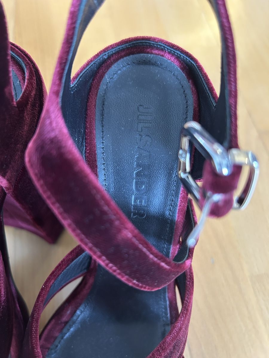Jil Sander Scarpe da donna: Jil Sander Plateau Sandalen – Usato da Zürich venduto da schregen 2