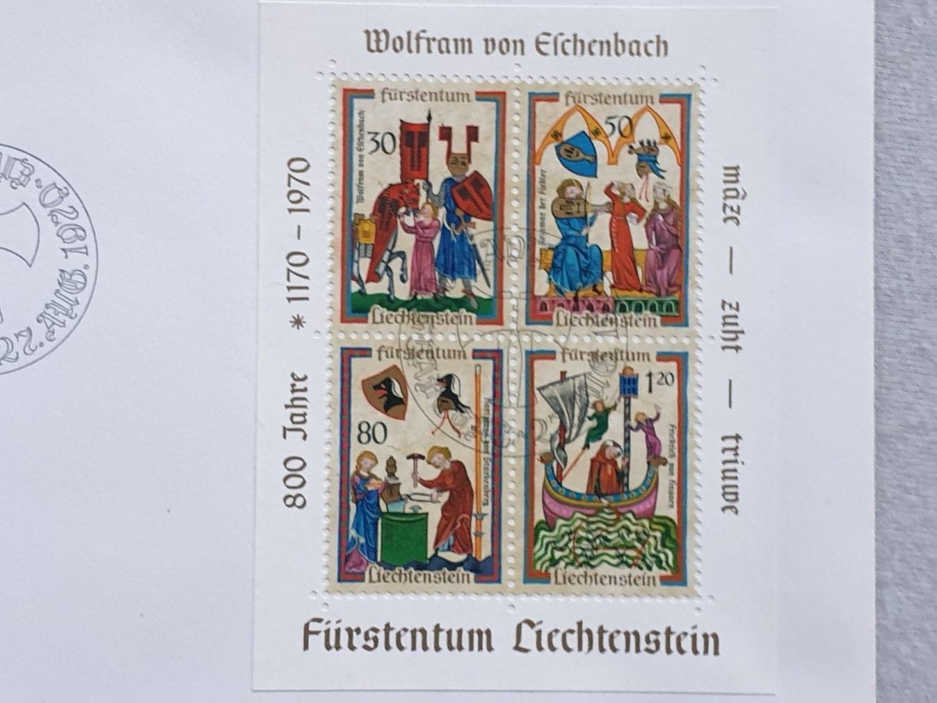 Tutti i francobolli: (469) Liechtenstein 1970 – Usato da Schwarzhäusern venduto da Inot3 1