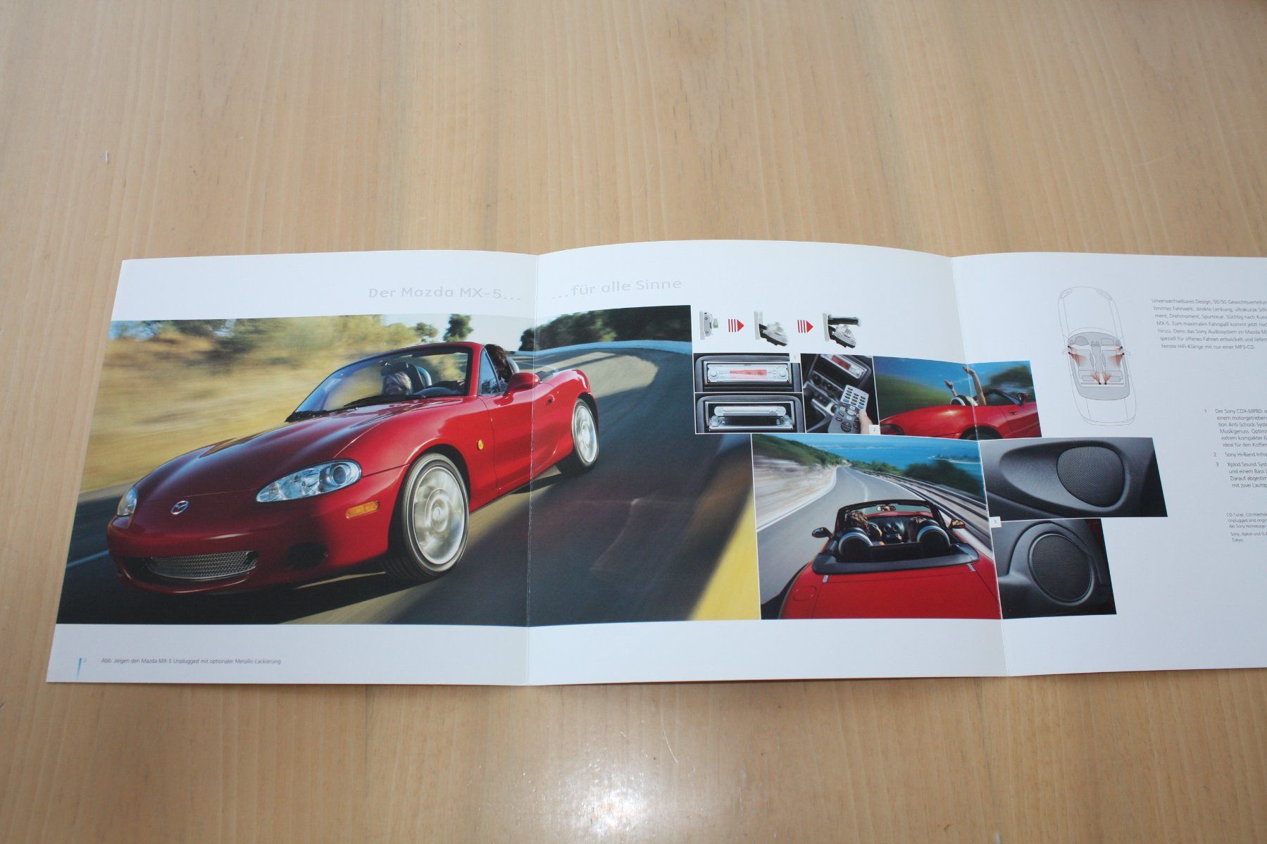 Mazda Dokumente: Mazda MX-5 Unplugged Prospekt 5/2003 – Gebraucht aus Wikon von erwin400 2