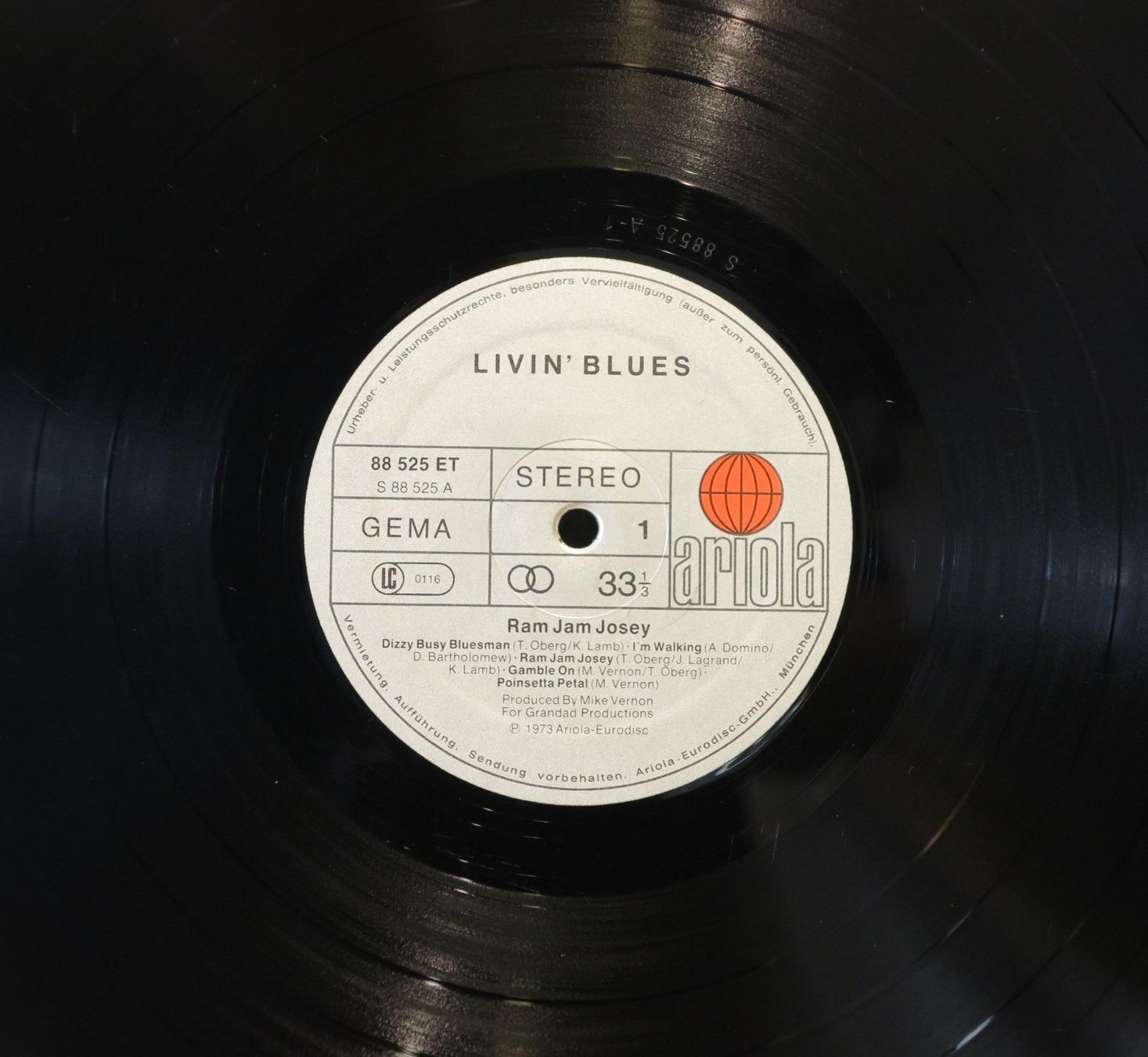 Dischi in vinile: LIVING ' BLUES- Ram Jam Josey / LP – Usato da Zürich venduto da Naim60 2