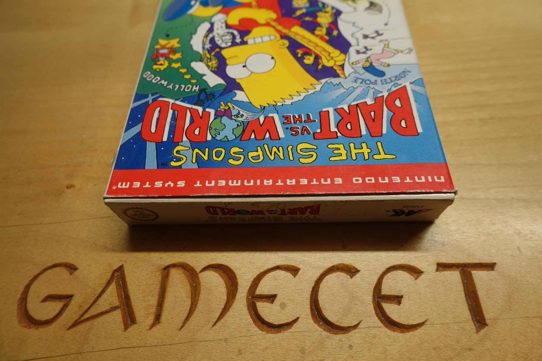 Nintendo Giochi: The Simpsons: Bart vs. the World NES Nintendo – Usato da Steinach venduto da Gamecet 3