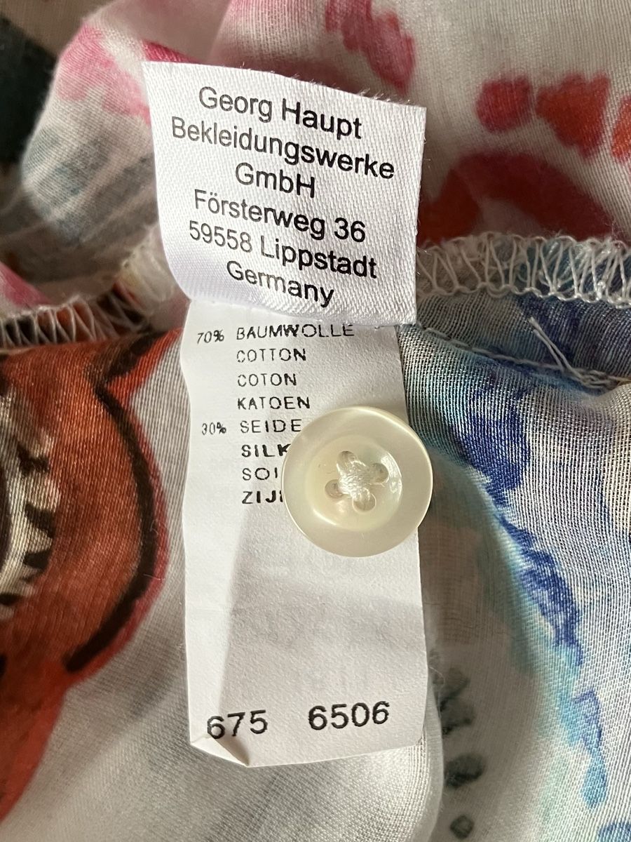 Camicette: Nadine H wunderschöne Tunika/ Bluse mit Seide 36 – Usato da Weiningen ZH venduto da moon-55 5