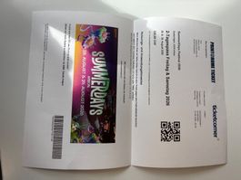 Ein 2Tages Pass Summerdays Festival