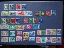 Lot Briefmarken ab 1946 gestempelt