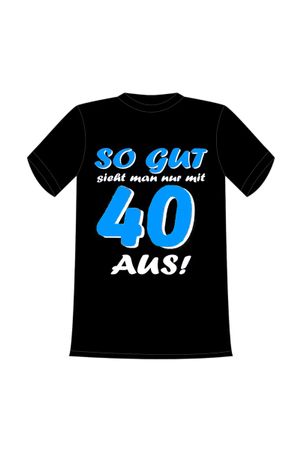 T Shirt zum 40. Geburtstag NEU