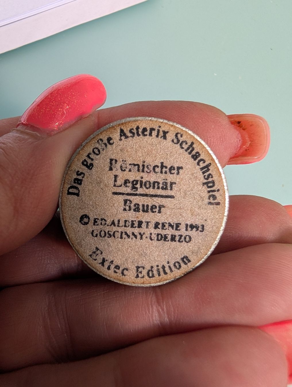 Figuren: Figurine Astérix Légionnaire Romain Bauer, Edition Extec – Gebraucht aus Lignières von Sulyvan 1