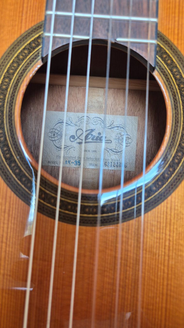 Aria Musikinstrumente: Guitare classique Aria AK-35, cordes nylon – Gebraucht aus Boncourt von isanydegger2507 1