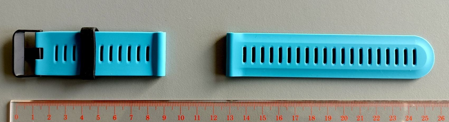 Bracciali & Braccialetti: Nr203 Silikon Uhrenband 26mm – Nuovo (secondo la descrizione) da Teufen ZH venduto da bee50two 1