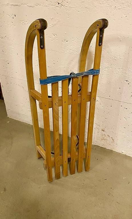 Slitta: Holzschlitten 2-Plätzer – Usato da Zürich venduto da Belle_Idee 2