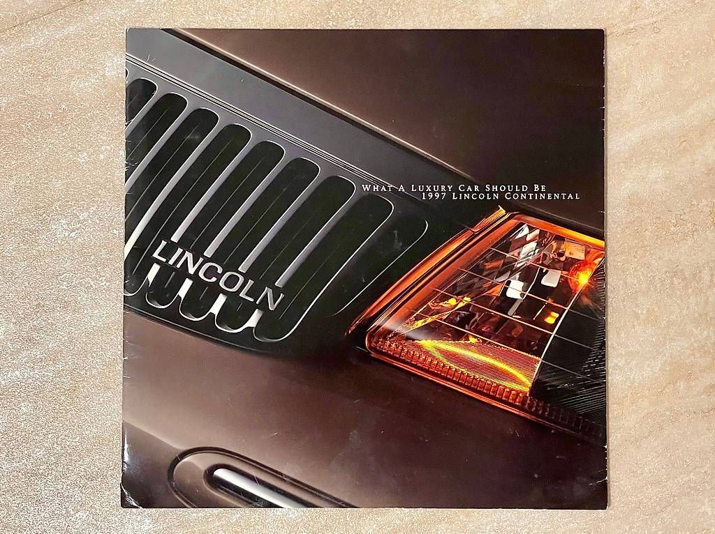 Documenti: Lincoln Continental Limousine 1997 Prospekt – Usato da Turbenthal venduto da Retoo 1