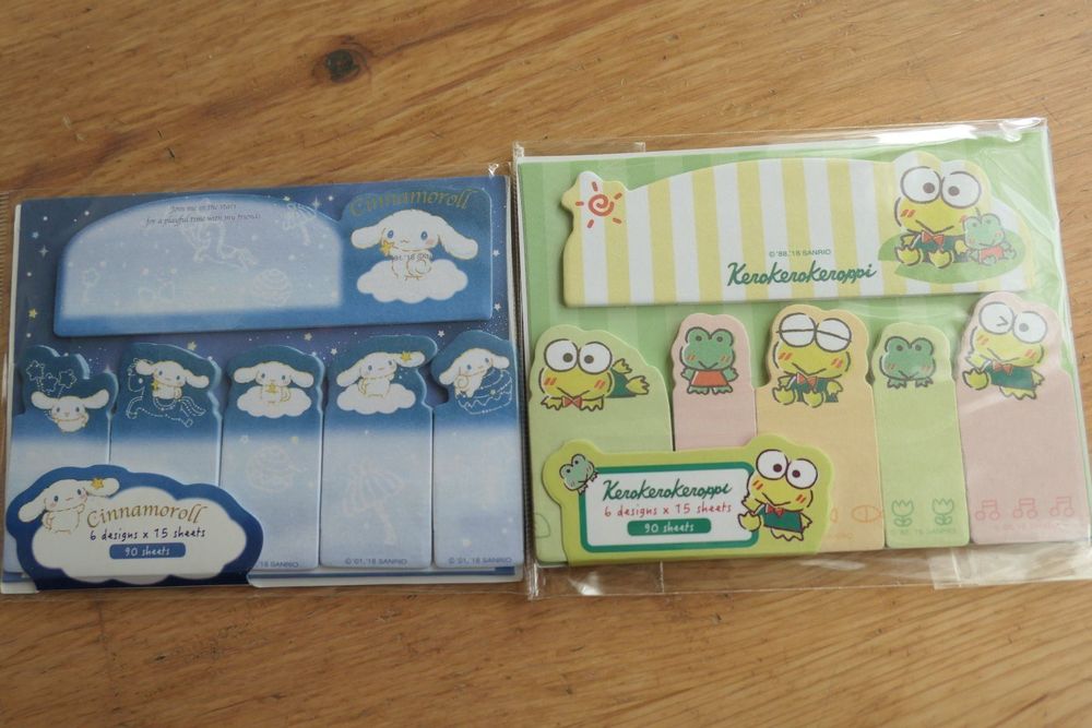 Sanrio Cinnamoroll & Keroppi Notes Acheter sur Ricardo