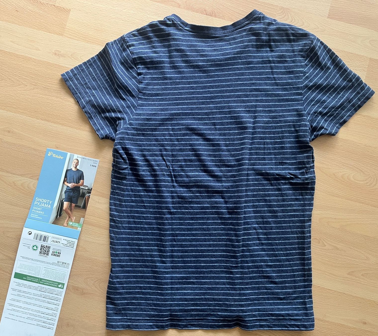 Tchibo Pigiami: Pyjama Herren, navy, Baumwolle, Gr. S 44/46 – Usato da Zürich venduto da fbsm 4