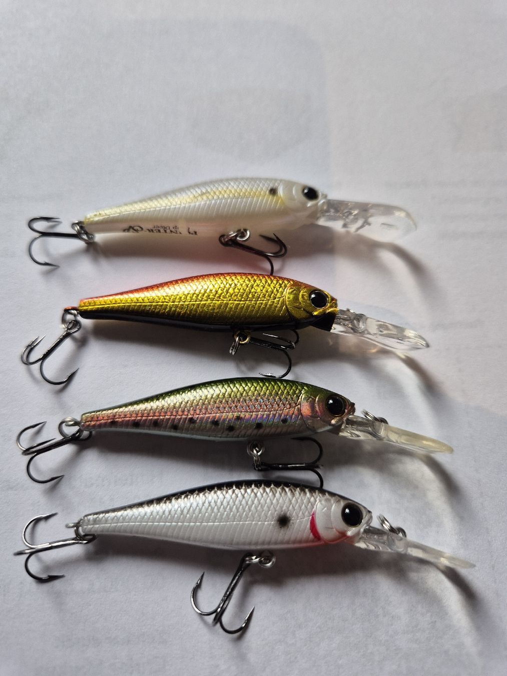 Köder: 4 Wobbler Lucky Craft Pointer SP – Gebraucht aus Goldau von Makarel