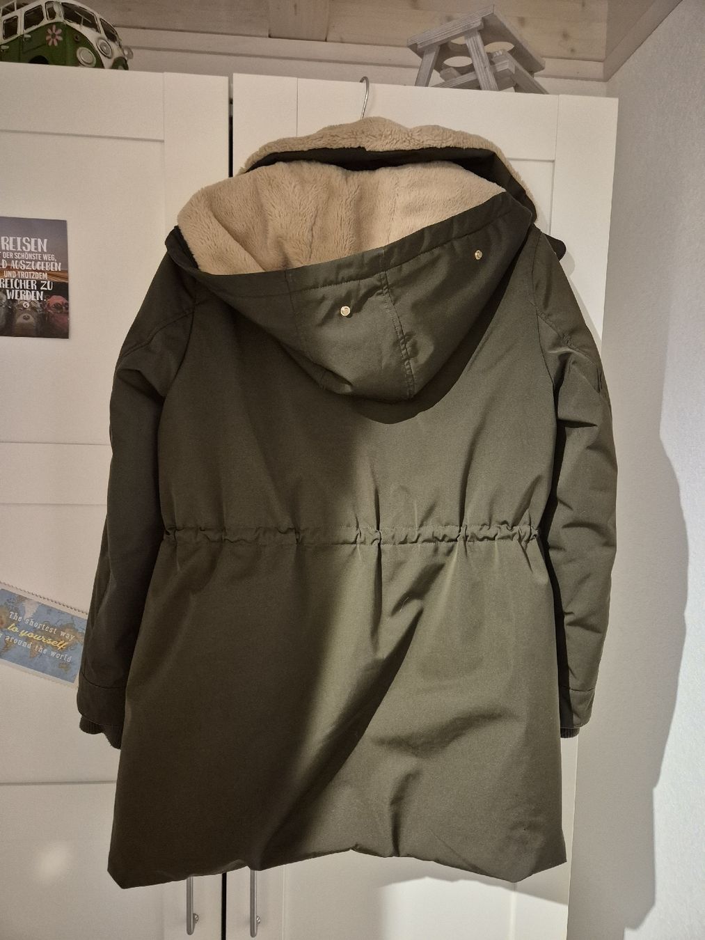 Zara Giacche: Winterjacke von Zara, Khaki, Gr. M – Usato da Känerkinden venduto da melbaumg 2