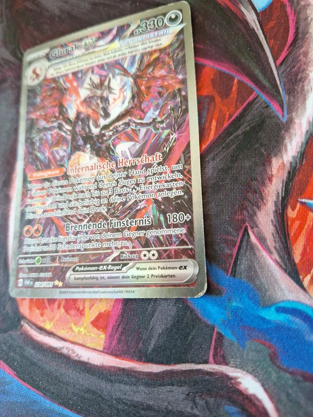 Pokémon Cartes à collectionner: Glurak ex - Paldes Schicksale - Deutsch - SIR – D'occasion à Altstätten SG par GGsGameshop 3