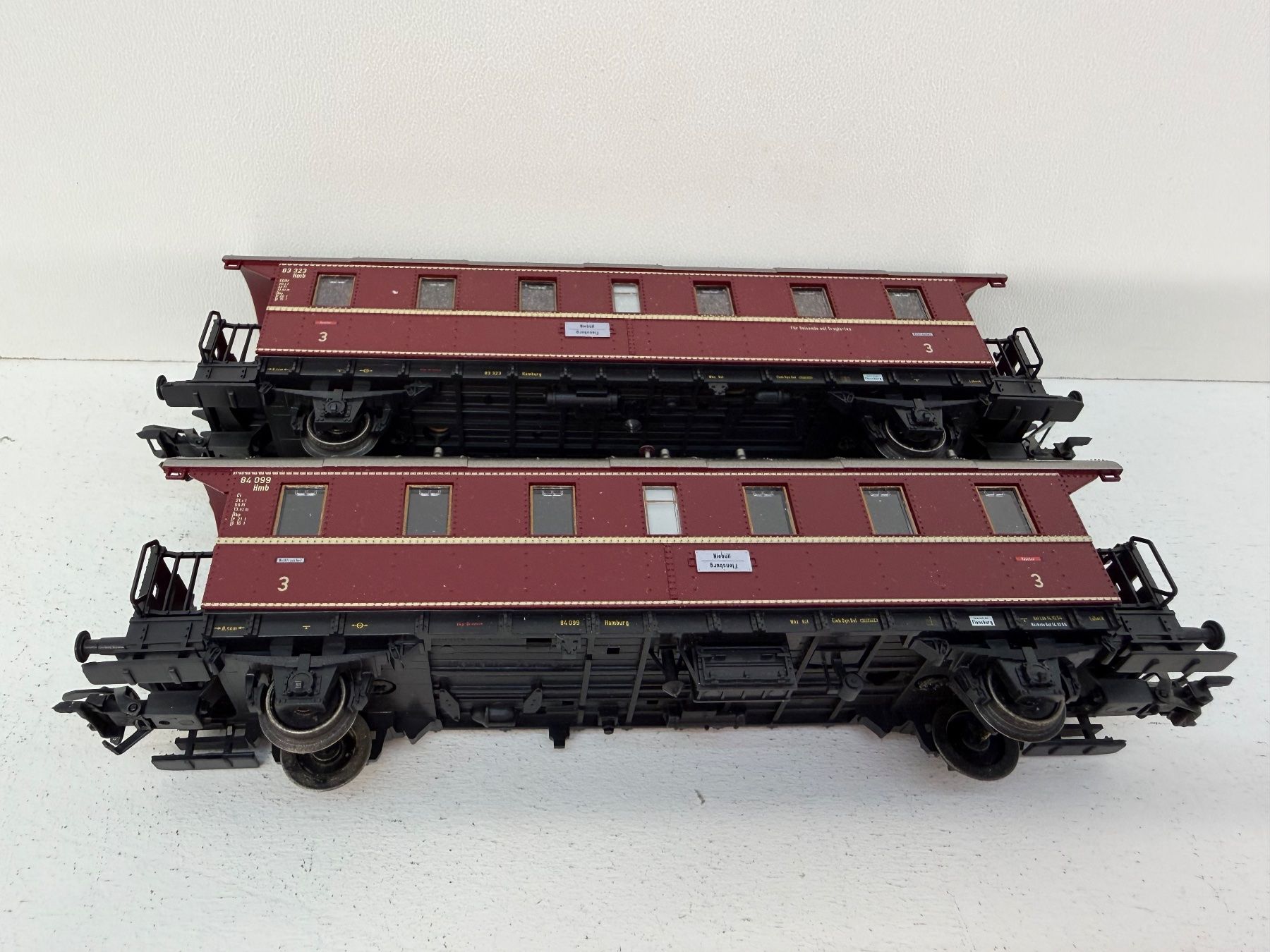 Märklin Modellini di ferrovie: Märklin 43139 Wagen-Set "Donnerbüchsen" II – Usato da Büsserach venduto da ModellbahnDepot 2