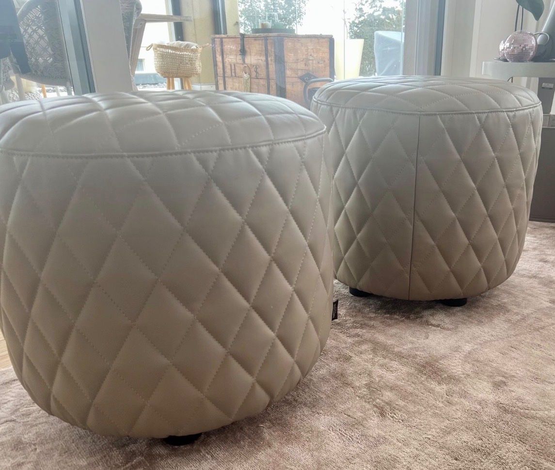 Natuzzi Hocker: Natuzzi Tratto Pouf von Natuzzi Italia – Gebraucht aus Zürich von Privat4444 3