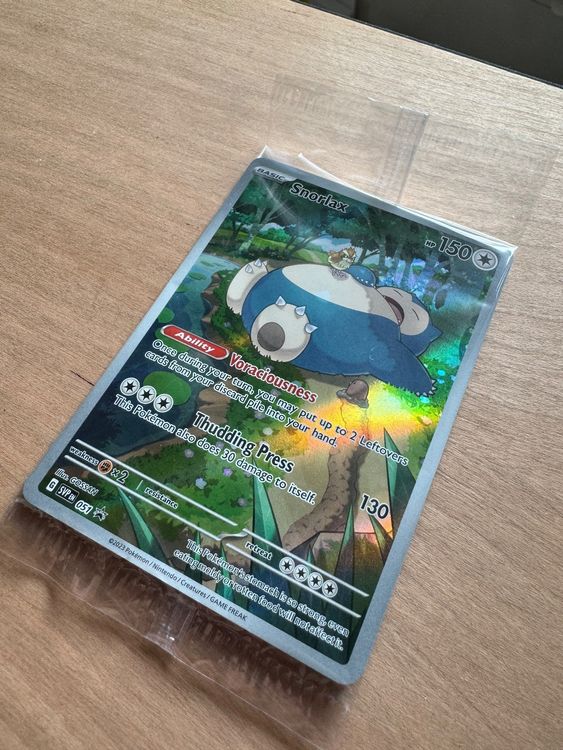 Snorlax Promo Kaufen Auf Ricardo