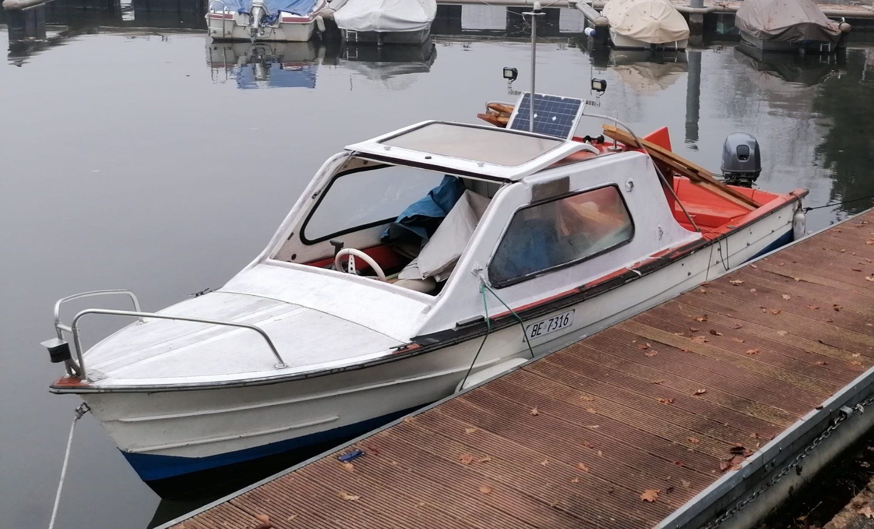 Barche: Kabinen- Motorboot 25 Ps mit Trailer – Usato da Oberwil i. S. venduto da lenker2 1