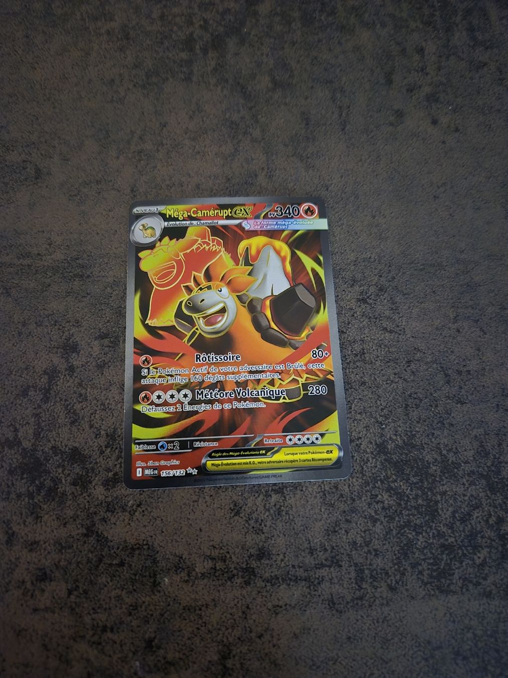 Pokémon Sammelbilder & Trading cards: Mega Camérupt ex (MEG 156) Méga-Évolution - FR – Neu (gemäss Beschreibung) aus Onex von Phnmn