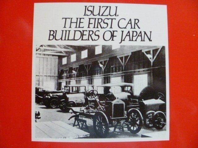 Documenti: ISUZU Pressemappe 1988 – Usato da Oftringen venduto da Studich