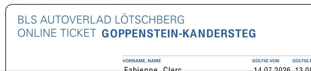 Autos: Lötschbergtickets – Neu und originalverpackt aus Merenschwand von flenherr