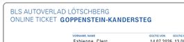 Lötschbergtickets
