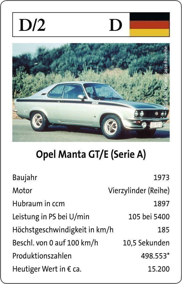 Spiele: Quartett Autos der 70er – Neu und originalverpackt aus Spiez von Mlandcruiser 4