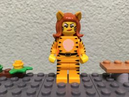 Lego Series 14 Minifigur - col14-9 - Tiger Girl (71010)