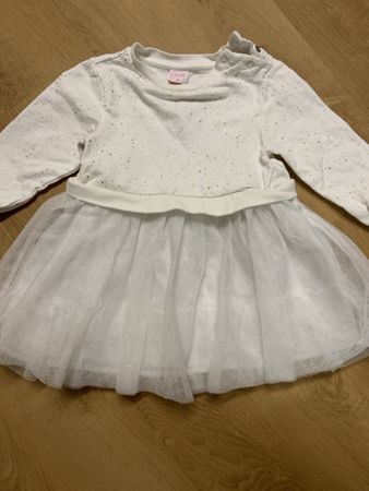Süsses Mädchen Kleid mit Tüllrock, Grösse 86