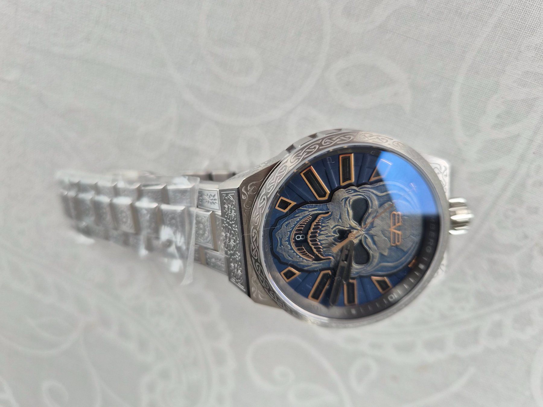 Bomberg Uhren: Bomberg Skull Automatik – Neu (gemäss Beschreibung) aus Chabrey von Horology 4