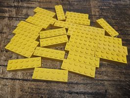 lego 2456 lot de 25 pièces Yellow Brick 2 x 6