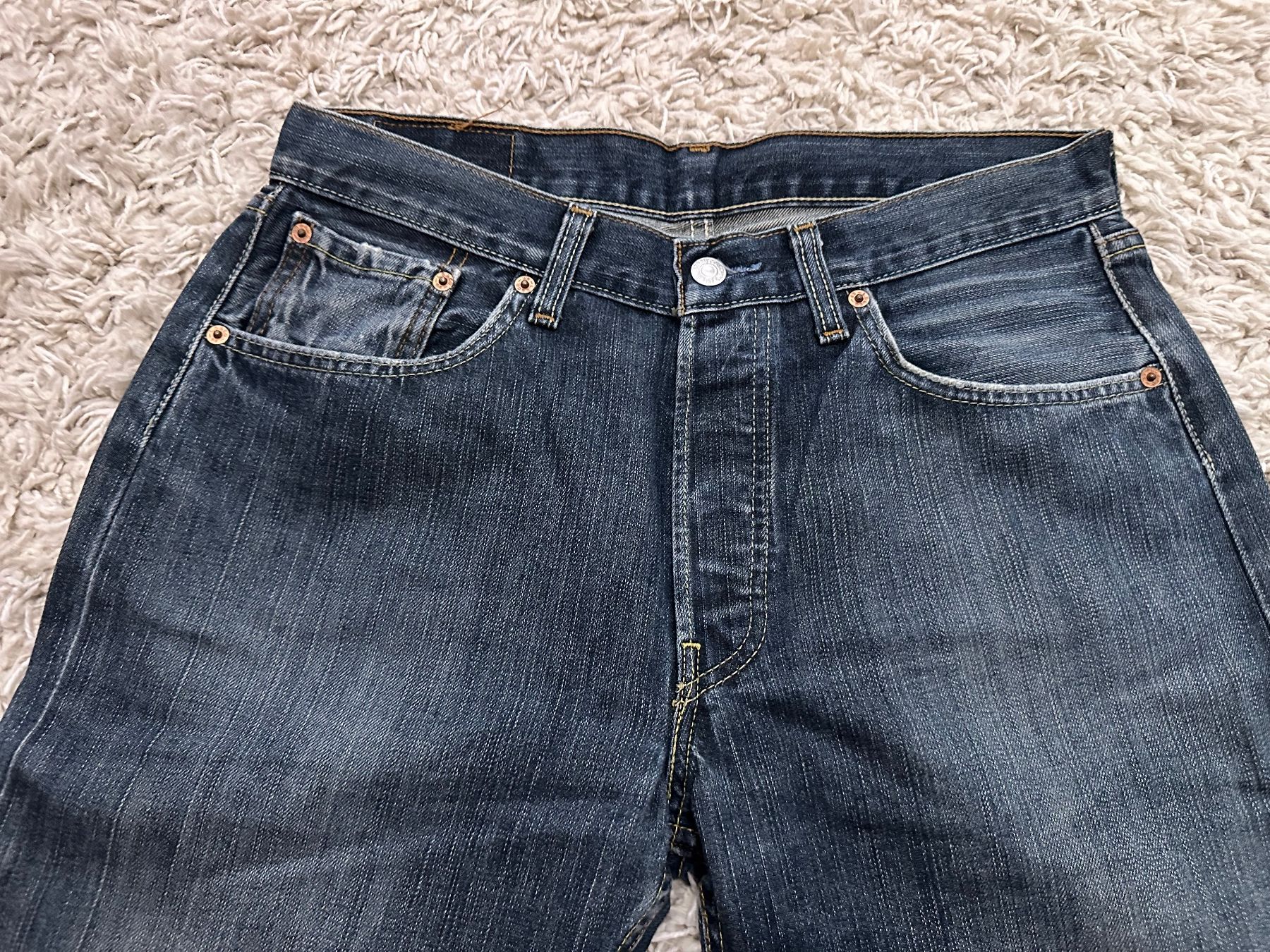 Levi's Jeans: Jeans LEVIS STRAUSS 501 Taille/Grosse W32L34 – Gebraucht aus Bern von BrandVilla 4