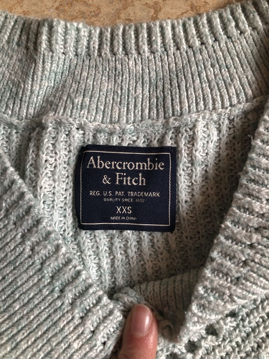 Abercrombie Maglioni & Felpe: Minzgrüner Pullover von Abercrombie, XXS – Nuovo (secondo la descrizione) da Brugg AG venduto da Vintage_und_Allerlei 3