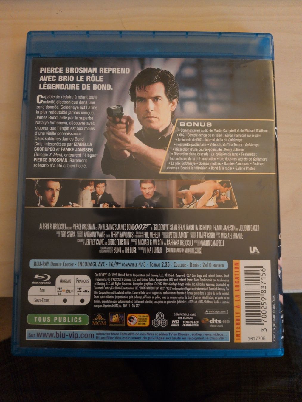 Tutti i DVDs: GoldenEye 007 Blu-ray – Nuovo (secondo la descrizione) da Gland venduto da Kyostal 1