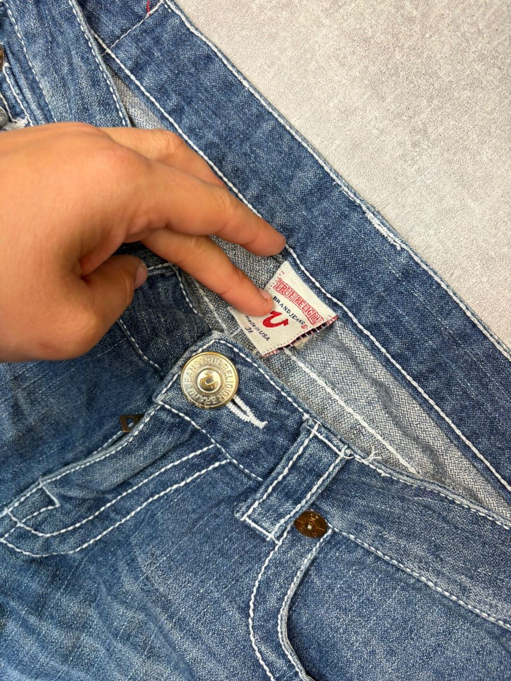 True Religion Jeans: True Religion Straight Jeans - Grösse L/31 – Gebraucht aus Werdenberg von hase.vintage 5
